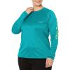 Tropic Water Heather/Lime Glow Logo