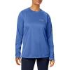 Vivid Blue Heather/White Logo