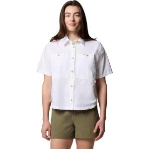Columbia Women’s Brea Falls Woven Short Sleeve(White)
