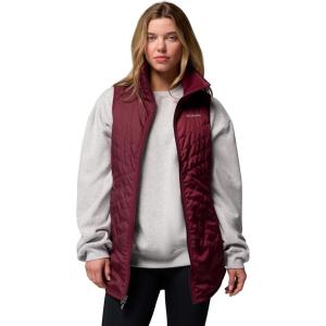 Columbia Women’s Mix It Around Long Vest II(Rich Wine)