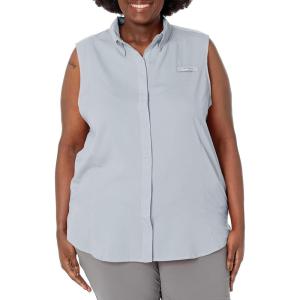 Columbia Women’s PFG Tamiami Sleeveless Shirt(Cirrus Grey)