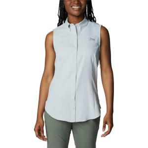 Columbia Women’s PFG Tamiami Sleeveless Shirt(Cool Grey)