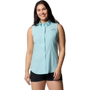 Columbia Women’s PFG Tamiami Sleeveless Shirt(Spray)