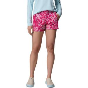 Columbia Women’s PFG Tidal III Short(Guava Pink/Vacay Blooms)