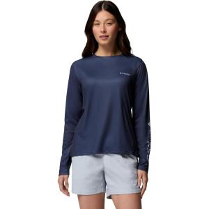 Columbia Women’s PFG Tidal Tee Original Chill Long Sleeve(Nocturnal/Pfg Inagua Script)