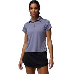 Columbia Women’s PFG Tidal Tee Short Sleeve Polo(New Moon)
