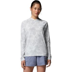 Columbia Women’s Pfg Super Solar Stream II Hoodie(Cool Grey Deltawoods)