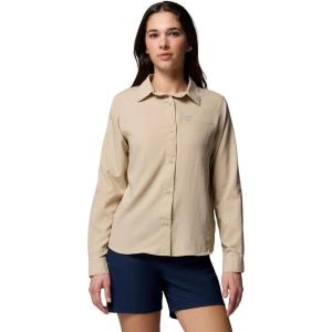 Columbia Women’s Silver Ridge Utility II Long Sleeve Shirt(Ancient Fossil)