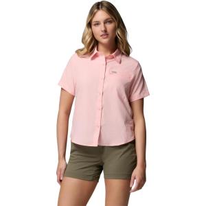 Columbia Women’s Silver Ridge Utility II Short Sleeve Shirt(Pink Sand)