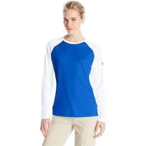 Columbia Women’s Tidal Tee II Long Sleeve Hoodie(Vivid Blue  White)