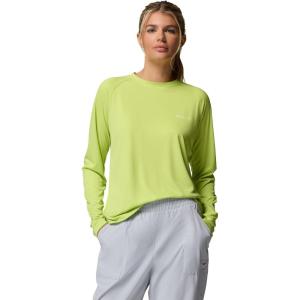 Columbia Women’s Tidal Tee II Long Sleeve Hoodie(Voltage/White Logo)