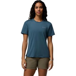 Columbia Women’s Wild Springs Short Sleeve(Everblue)