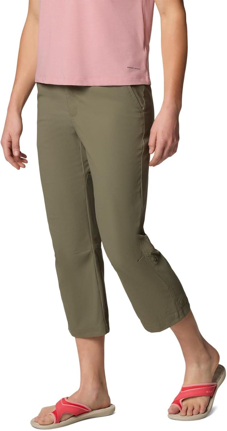 imageColumbia Womens Leslie Falls Capri IIStone Green