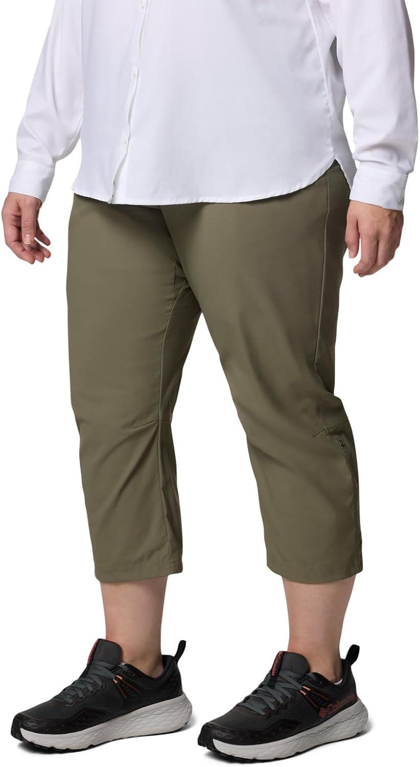 imageColumbia Womens Leslie Falls Capri IIStone Green