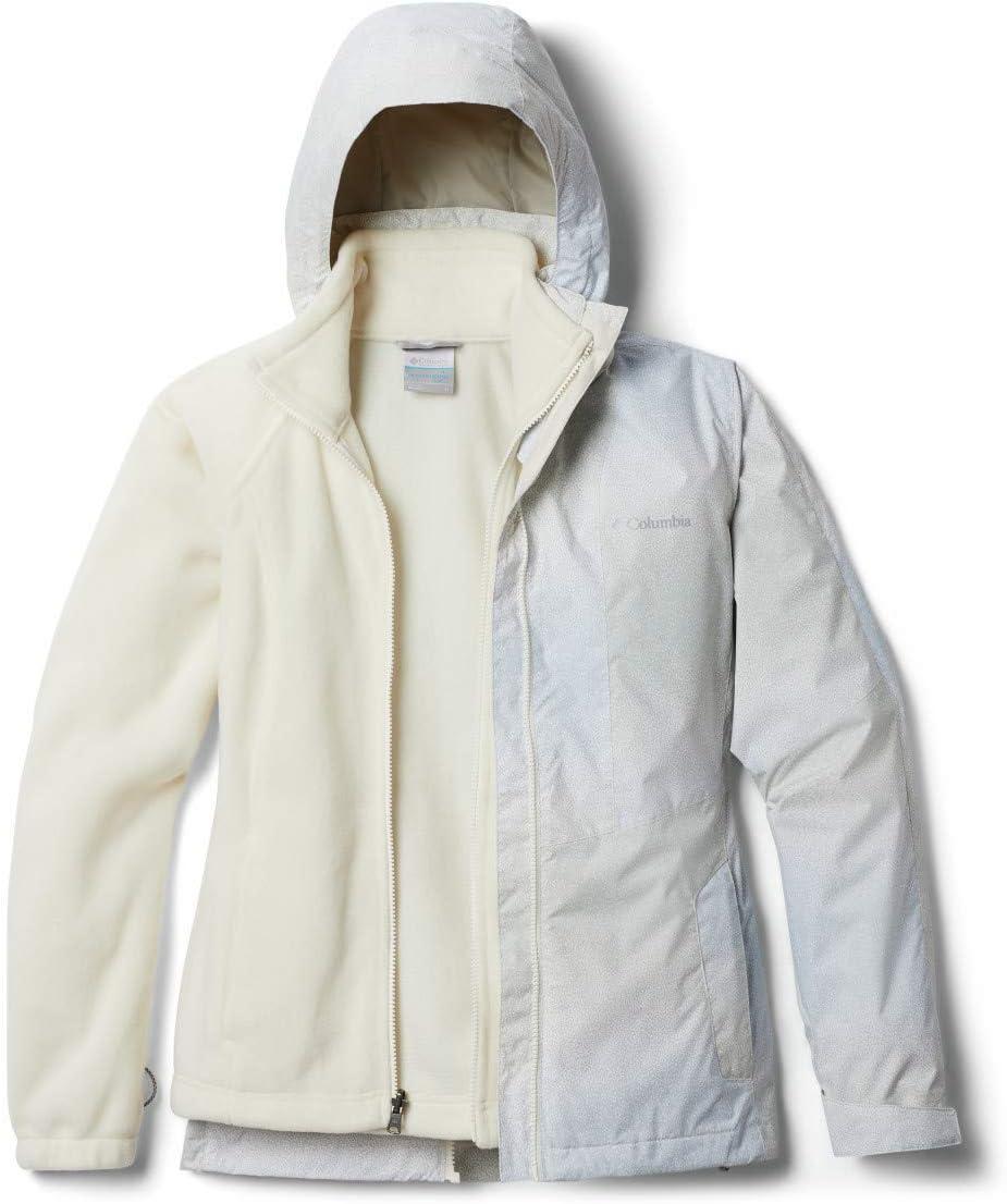 imageColumbia Womens Ruby River Interchange JacketChalk Spotty Ombre Print