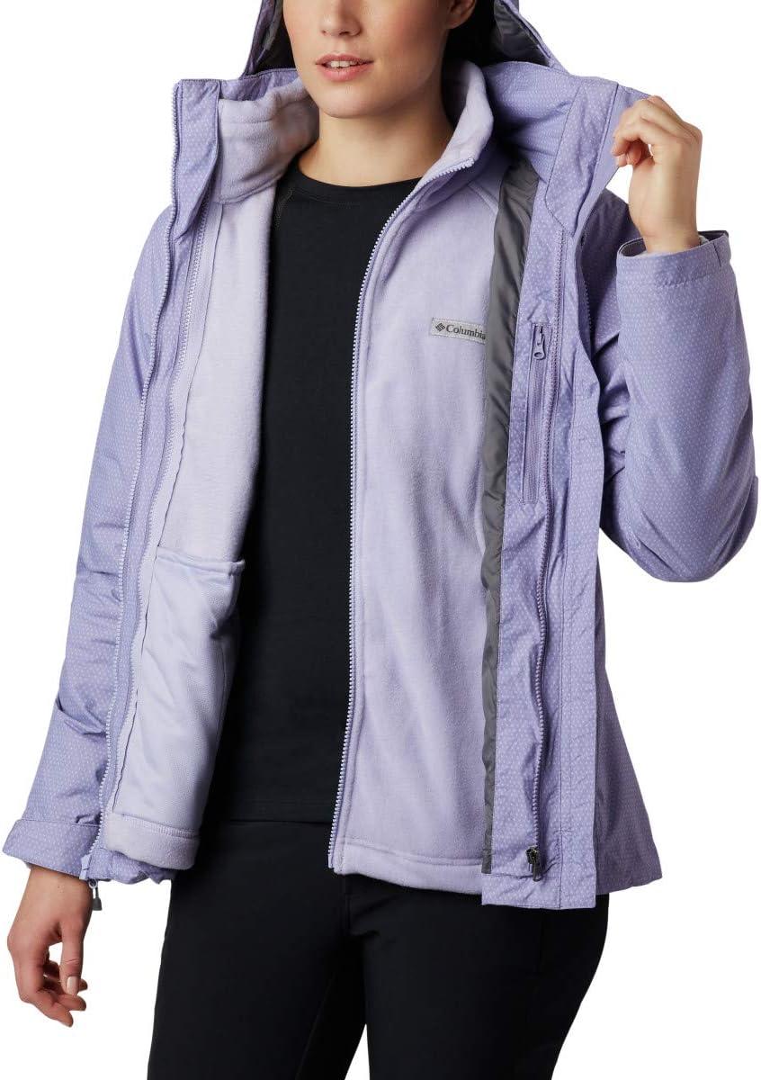imageColumbia Womens Ruby River Interchange JacketDusty Iris Sparkler Print