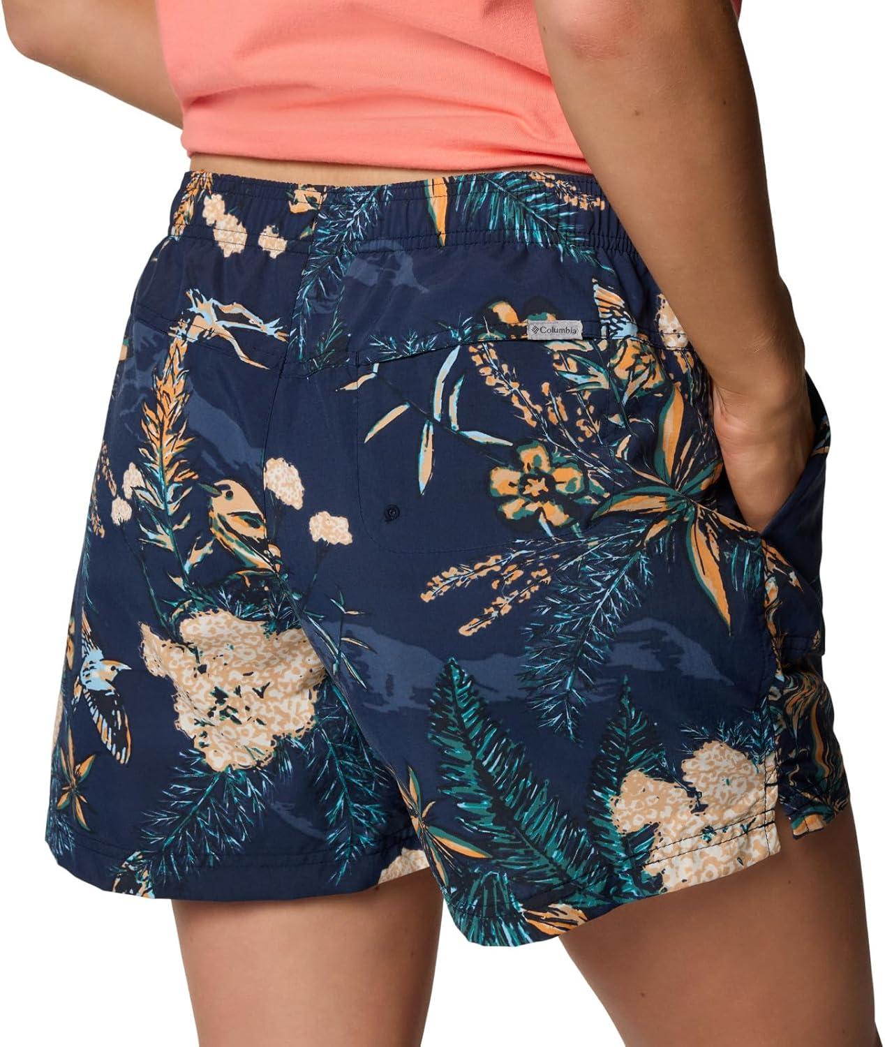 imageColumbia Womens Sandy River Printed Short IIICollegiate Navy Outbacked
