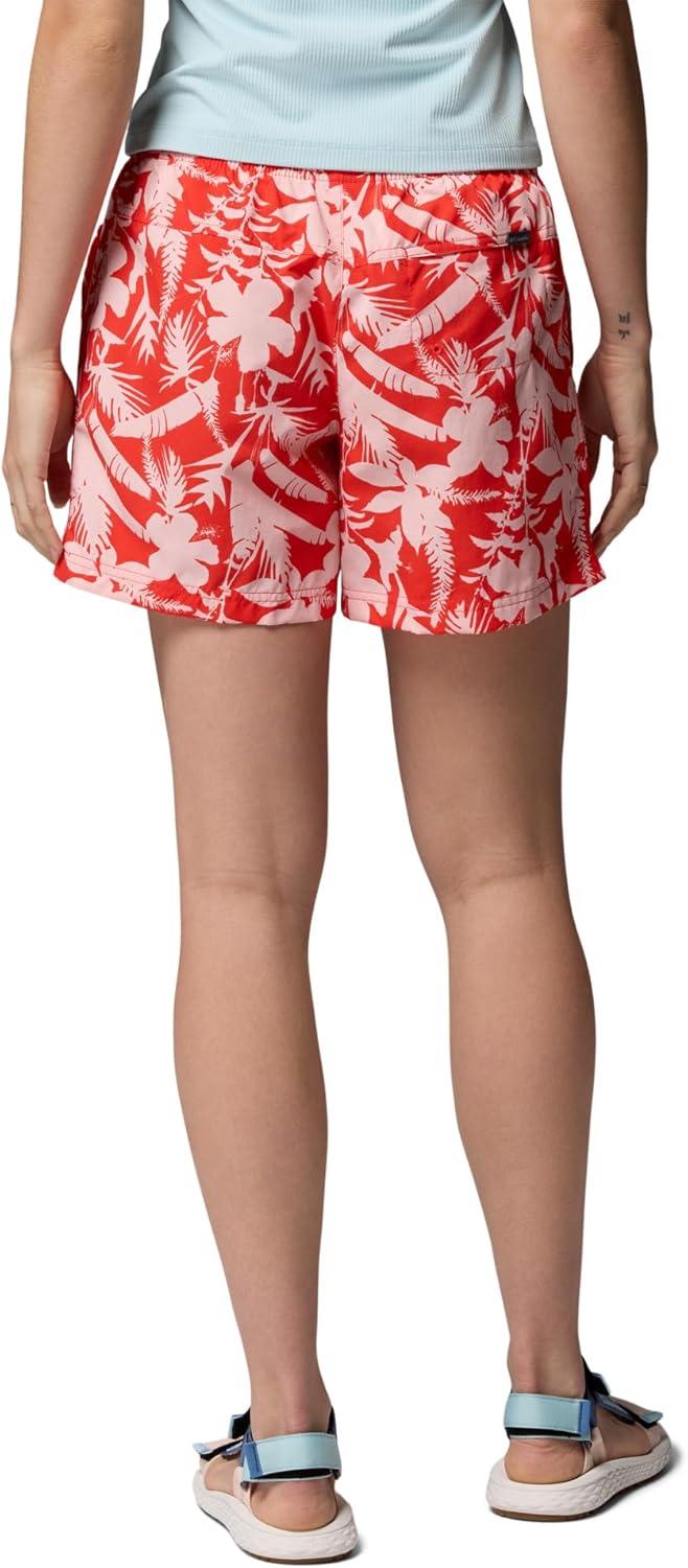 imageColumbia Womens Sandy River Printed Short IIIPoppy RedBotaniflage Tonal