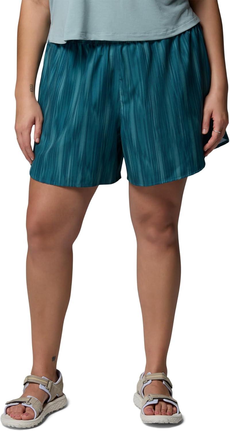 imageColumbia Womens Vital Valley Print ShortEverblueShimmer