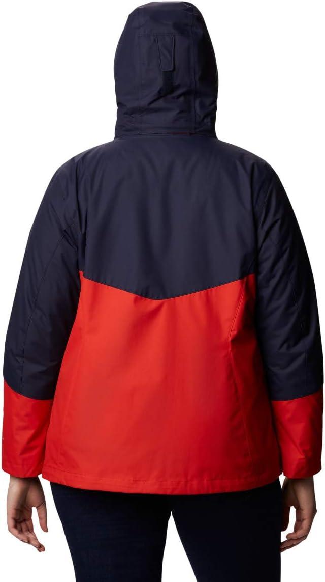imageColumbia womens Bugaboo II Fleece Interchange JacketBold OrangeDark Nocturnal