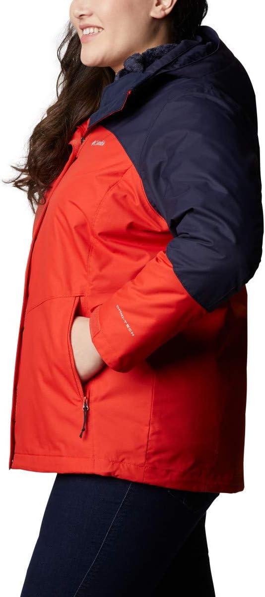 imageColumbia womens Bugaboo II Fleece Interchange JacketBold OrangeDark Nocturnal