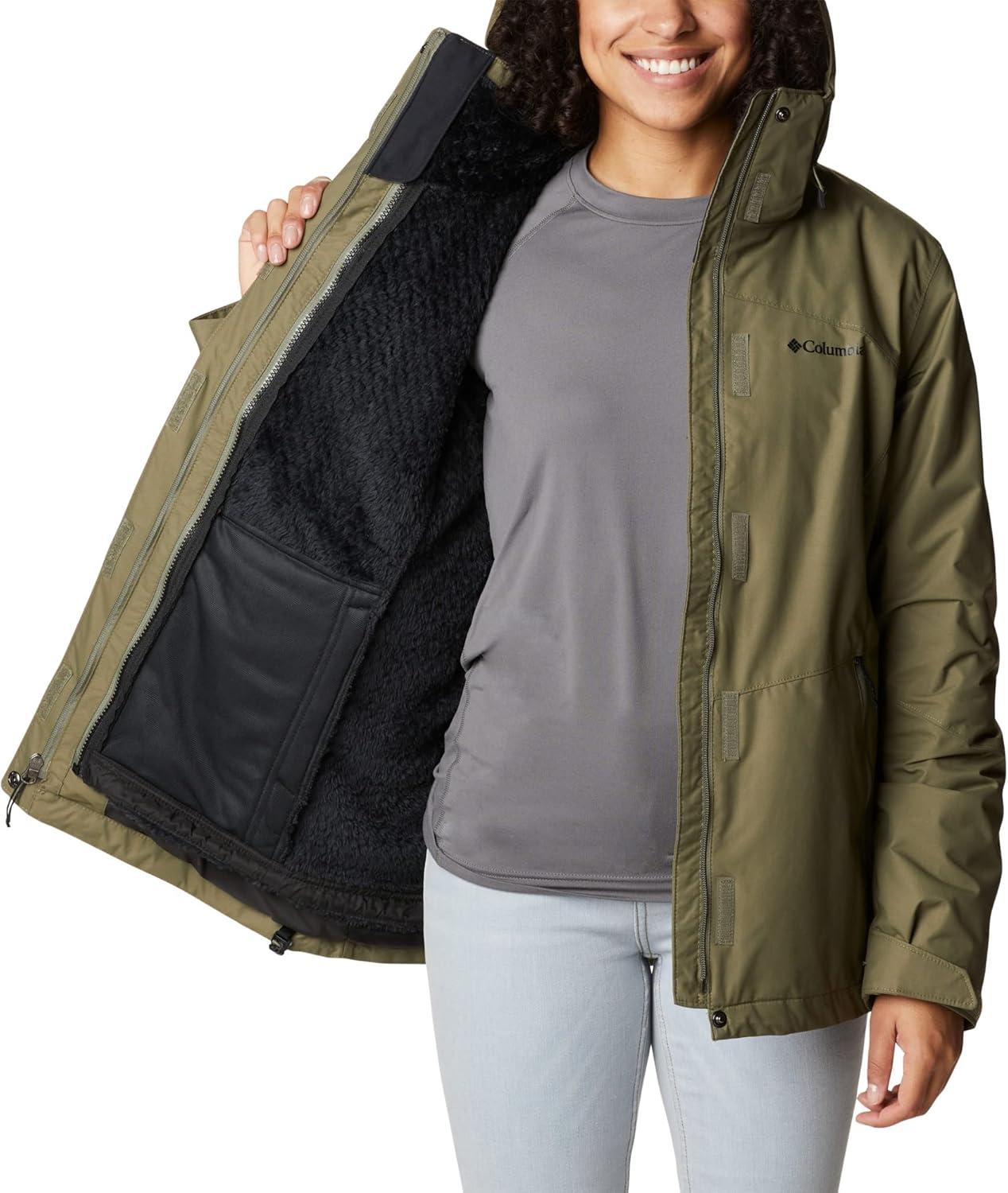 imageColumbia womens Bugaboo II Fleece Interchange JacketStone Green