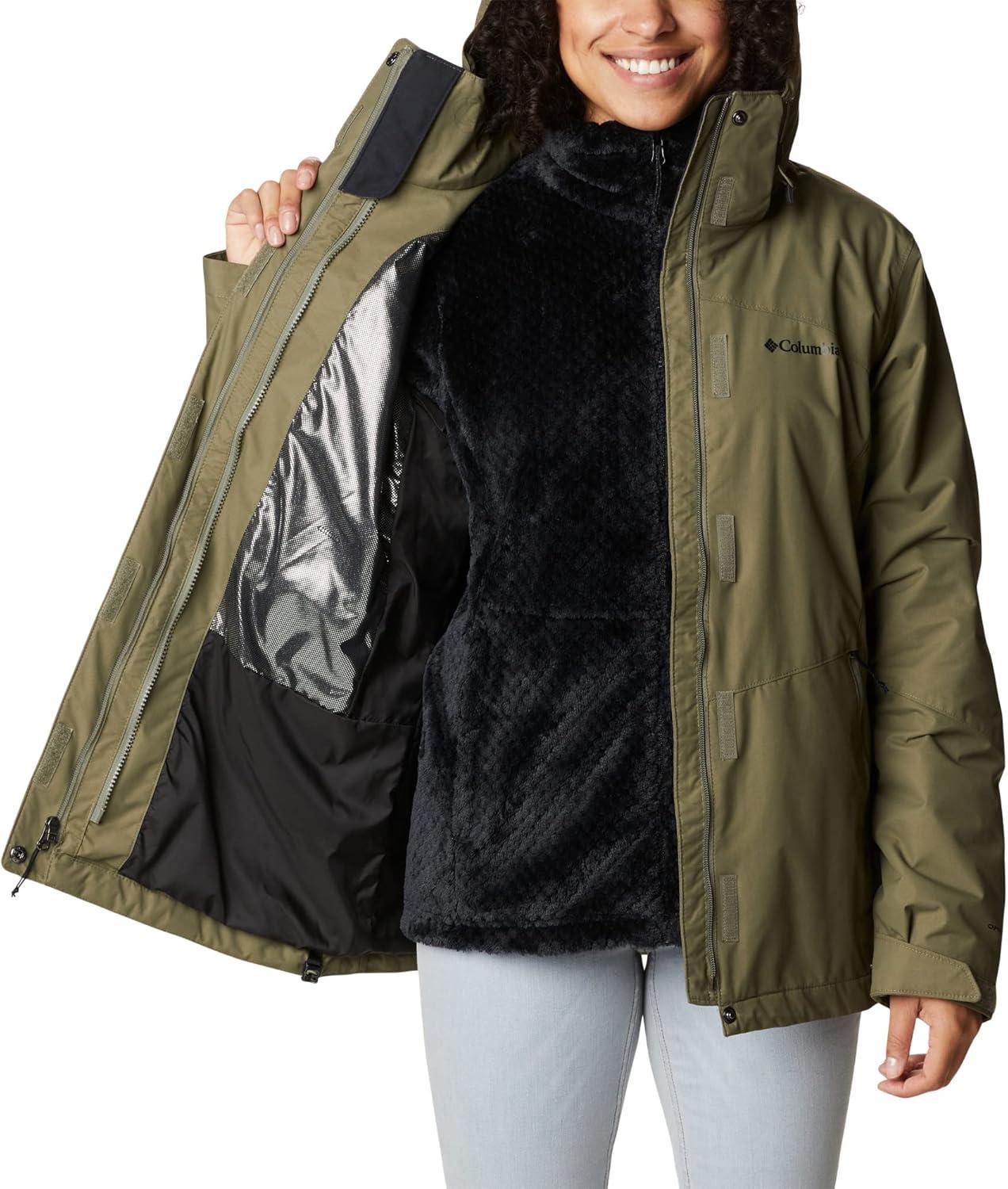 imageColumbia womens Bugaboo II Fleece Interchange JacketStone Green