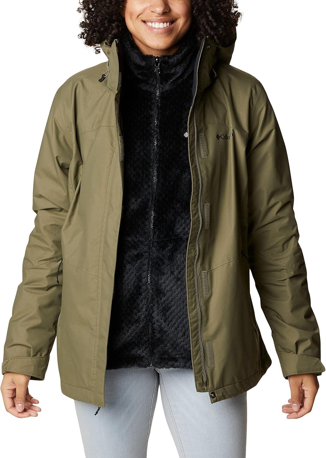 imageColumbia womens Bugaboo II Fleece Interchange JacketStone Green