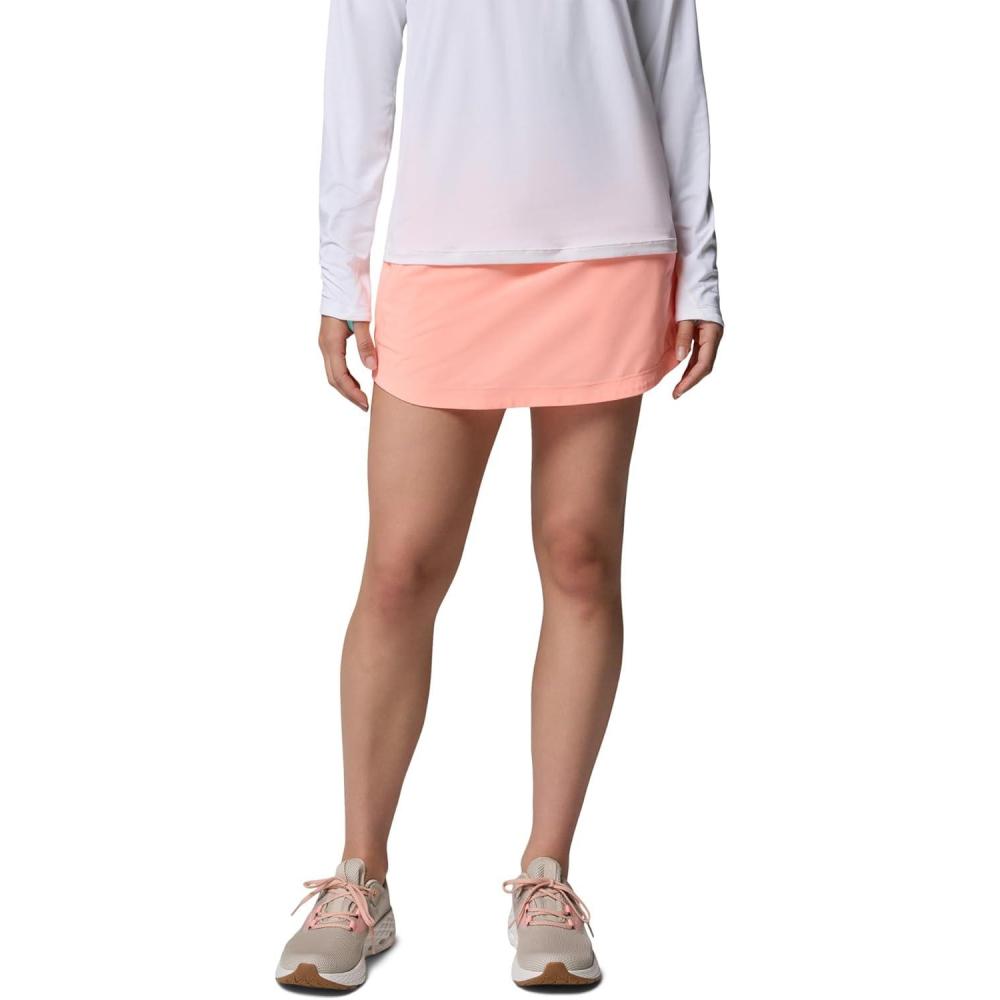 imageColumbia Womens PFG Castback SkortTiki PinkCirrus Grey