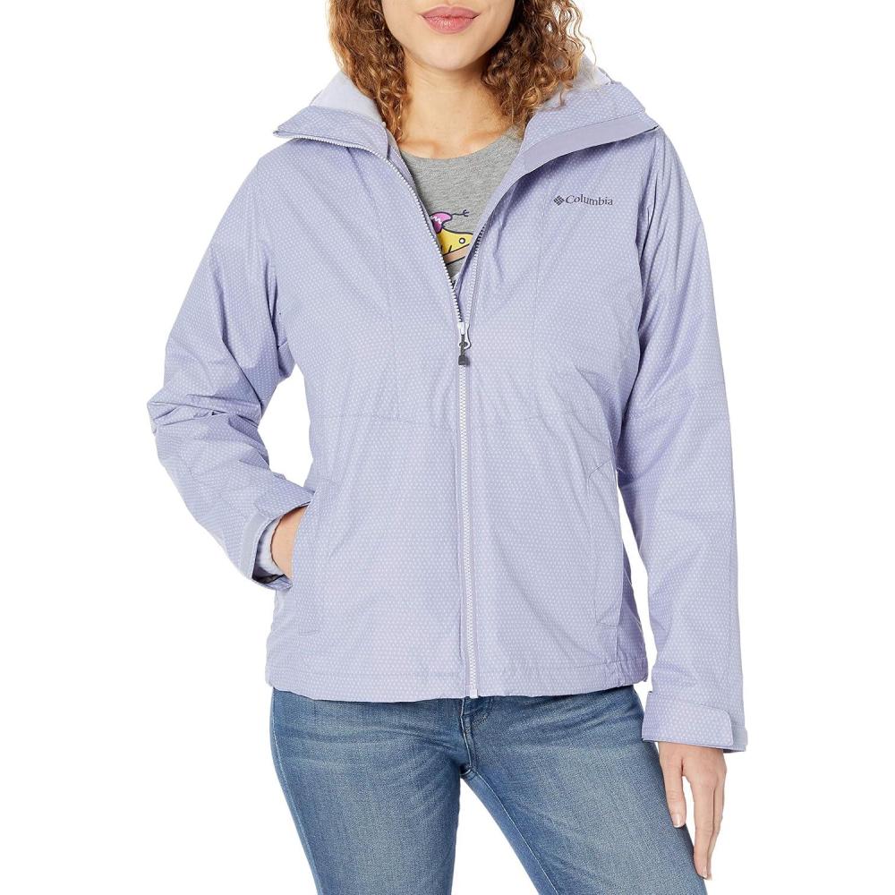 imageColumbia Womens Ruby River Interchange JacketDusty Iris Sparkler Print