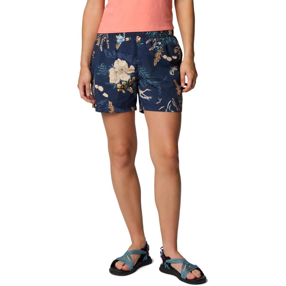 imageColumbia Womens Sandy River Printed Short IIICollegiate Navy Outbacked