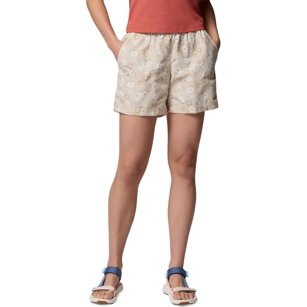 imageColumbia Womens Sandy River Printed Short IIIDark StoneFloweret