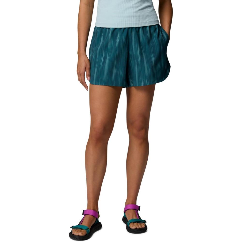 imageColumbia Womens Vital Valley Print ShortEverblueShimmer