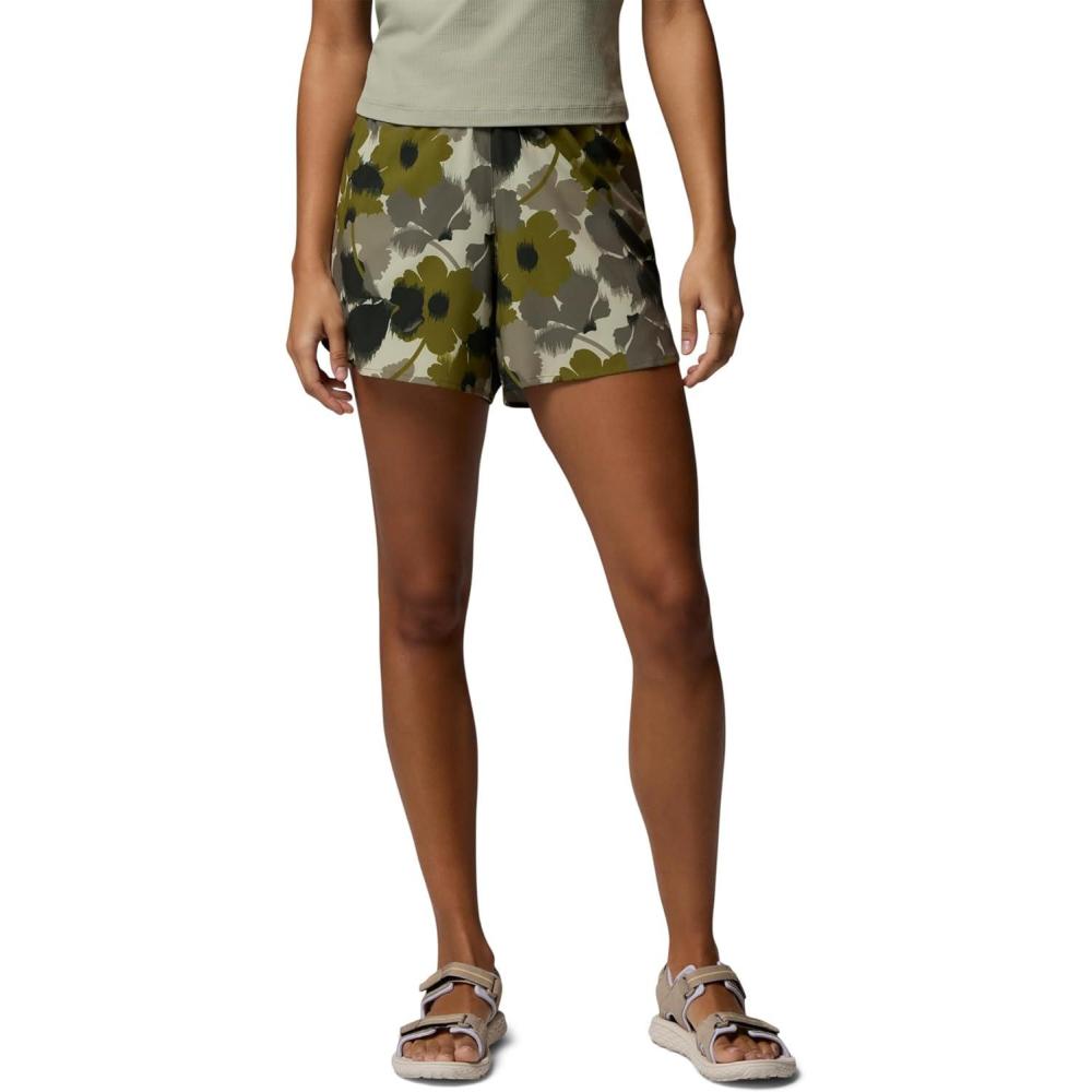 imageColumbia Womens Vital Valley Print ShortMossy GreenIkatbloom