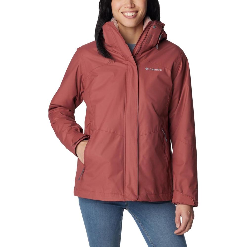 imageColumbia womens Bugaboo II Fleece Interchange JacketBeetroot