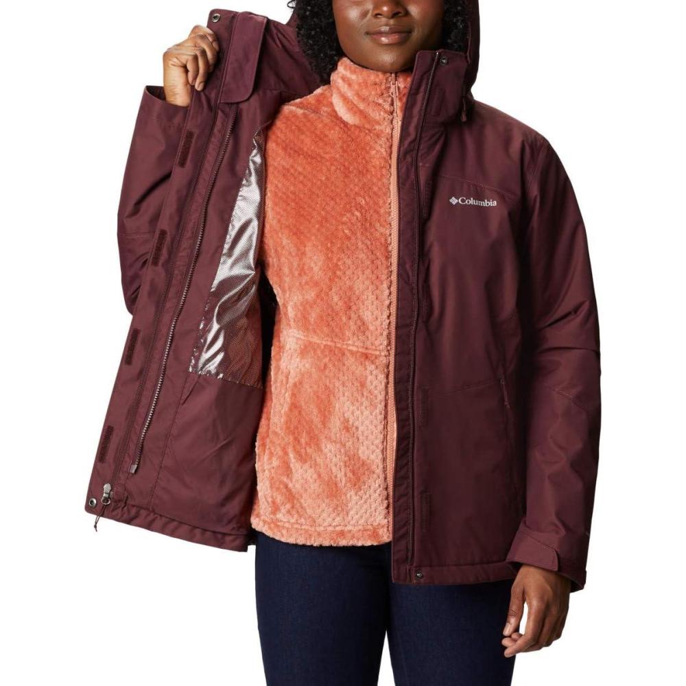 imageColumbia womens Bugaboo II Fleece Interchange JacketMalbec