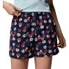 Columbia Womens Sandy River Printed Short III(Collegiate Navy/Floweret)