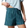 Columbia Womens Sandy River Printed Short III(Everblue/Shimmer)