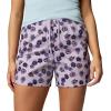 Columbia Womens Sandy River Printed Short III(Lavender Pearl/Floweret)
