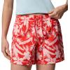 Columbia Womens Sandy River Printed Short III(Poppy Red/Botaniflage Tonal)