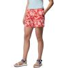 Columbia Womens Sandy River Printed Short III(Poppy Red/Botaniflage Tonal)