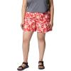 Columbia Womens Sandy River Printed Short III(Poppy Red/Botaniflage Tonal)