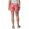 Columbia Womens Sandy River Printed Short III(Poppy Red/Botaniflage Tonal)