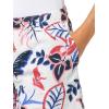 Columbia Womens Sandy River Printed Short III(White Pasteled)