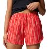 Columbia Women’s Vital Valley Print Short(Poppy Red/Shimmer)