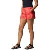 Columbia Women’s Vital Valley Print Short(Poppy Red/Shimmer)
