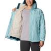 Columbia womens Bugaboo II Fleece Interchange Jacket(Aqua Haze)