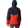 Columbia womens Bugaboo II Fleece Interchange Jacket(Bold Orange/Dark Nocturnal)