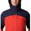 Columbia womens Bugaboo II Fleece Interchange Jacket(Bold Orange/Dark Nocturnal)