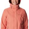 Columbia womens Bugaboo II Fleece Interchange Jacket(Faded Peach)